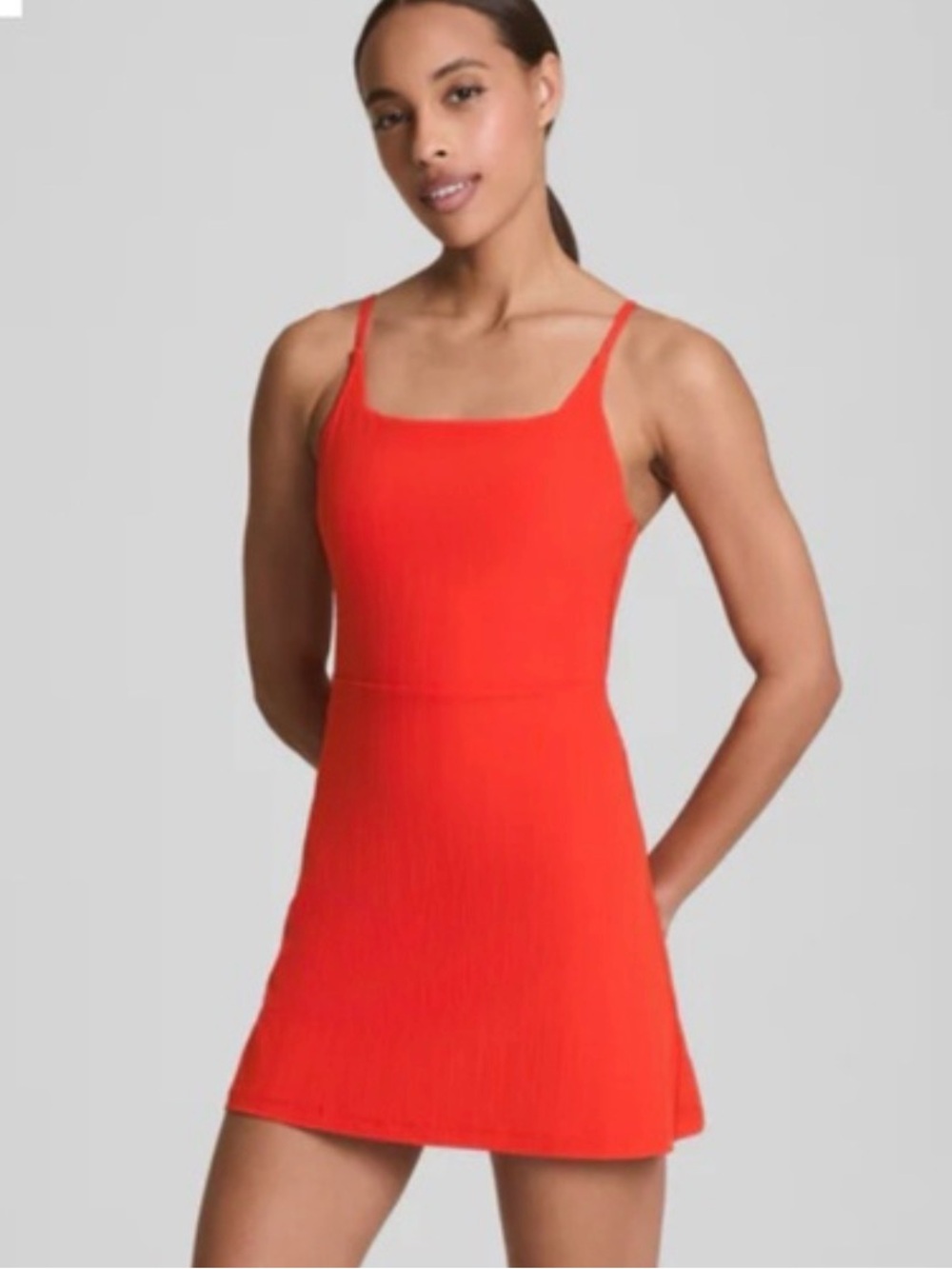 PowerBoost Sleeveless Rib Dress
SPANX® size Large NEW